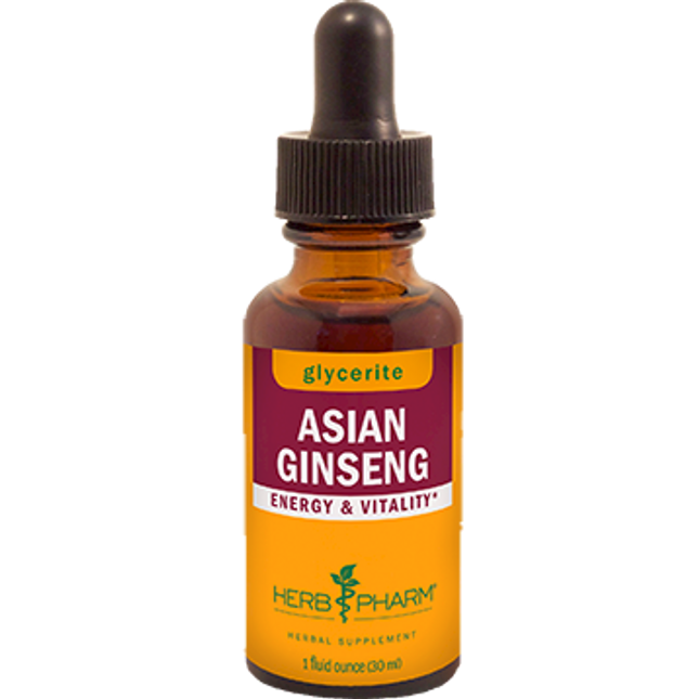 Herb Pharm Asian Ginseng Alcohol-Free 1 oz