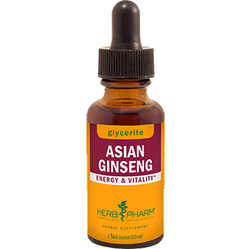 Herb Pharm Asian Ginseng Alcohol-Free 1 oz