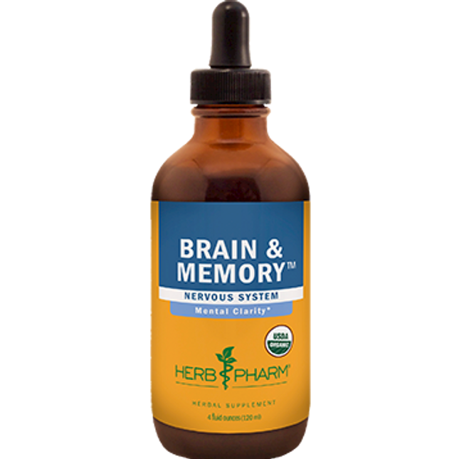 Herb Pharm Brain and Memory Tonic Compound 4 oz