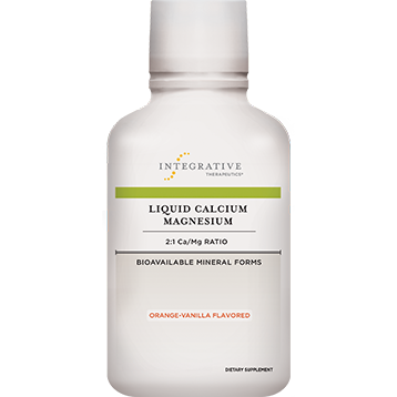Integrative Therapeutics Liquid Calcium Magnesium 2:1 Orange 16oz