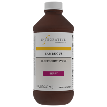Integrative Therapeutics Sambucus Black Elderberry Syrup 8 fl oz
