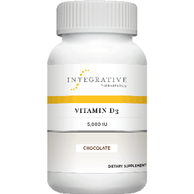Integrative Therapeutics Vitamin D3 5,000 IU Choc. Flavor 90 tabs