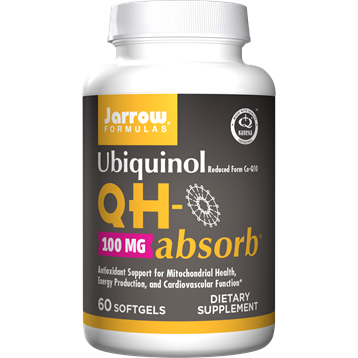 Jarrow Formulas Ubiquinol QH-Absorb 100 mg 60 softgels