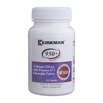 Kirkman Calcium with Vit D-3 250 mg 120 chews