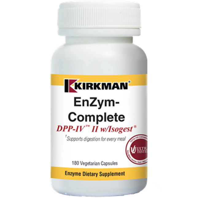 Kirkman EnZyme Complete/DPP-IV II w/Isogest 180c