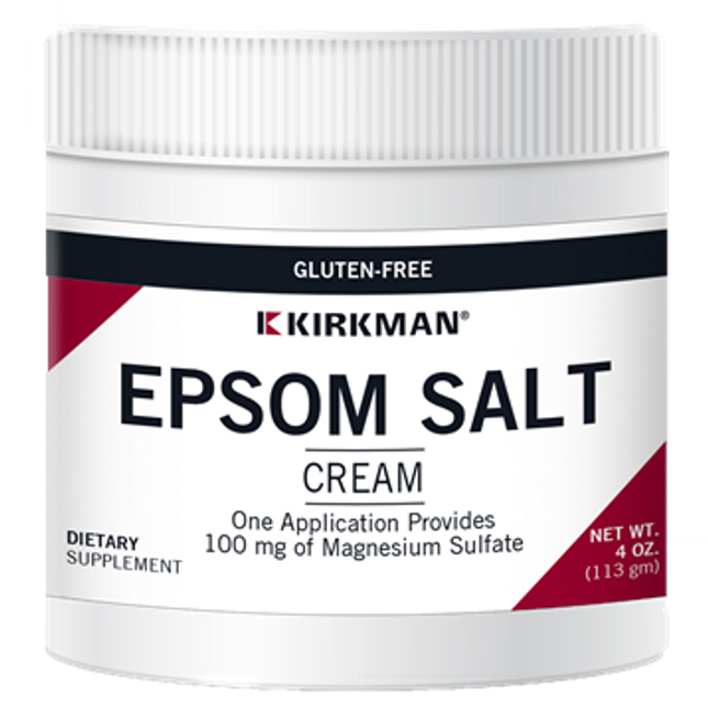 Kirkman Epsom Salt Cream 4 oz