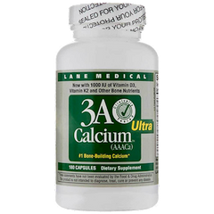 Lane Medical 3A Calcium Ultra 180 Caps