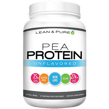 Lean & Pure Pea Protein- Unflavored 27 servings