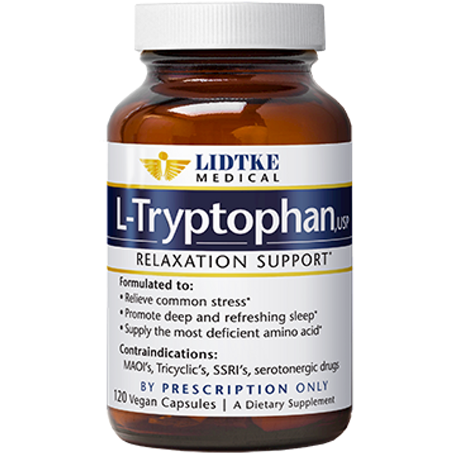 Lidtke Technologies L-Tryptophan 120 vegcaps