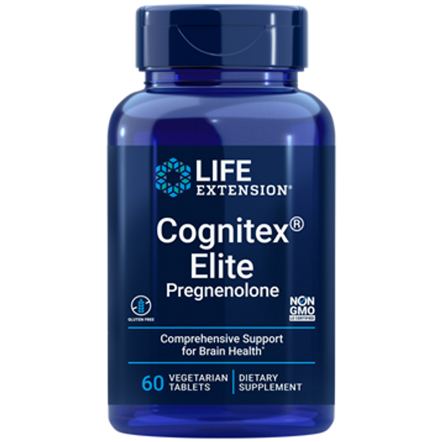 Life Extension Cognitex Elite Pregnenolone 60 veg tabs