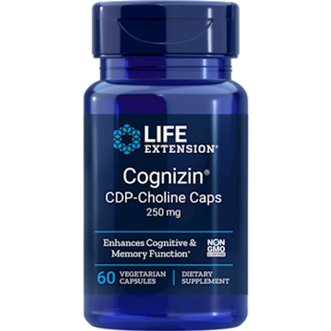 Life Extension Cognizin CDP-Choline Caps 60 vegcaps