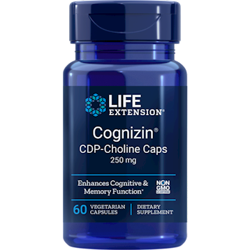 Life Extension Cognizin CDP-Choline Caps 60 vegcaps
