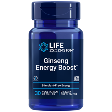 Life Extension Ginseng Energy Boost 30 vegcaps