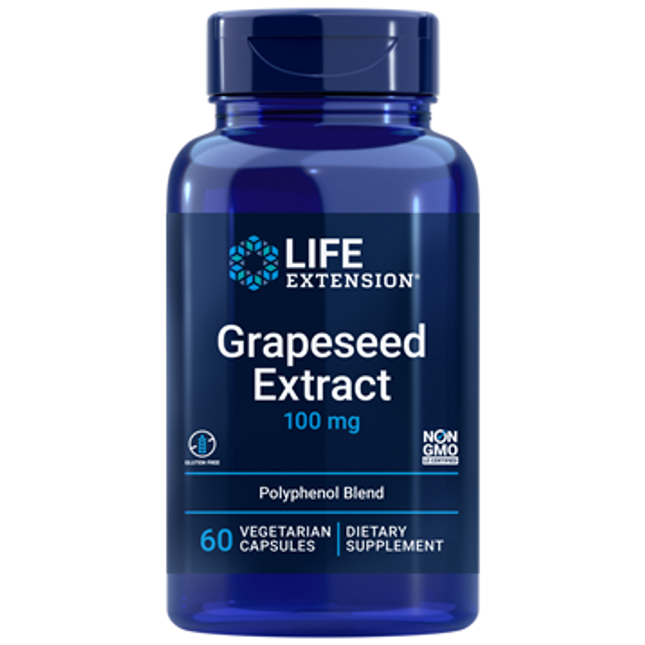 Life Extension Grapeseed Extract 100 mg 60 vegcaps