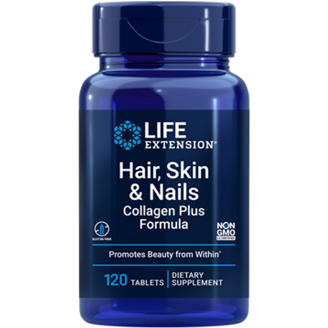 Life Extension Hair, Skin & Nails Collagen + 120 tabs