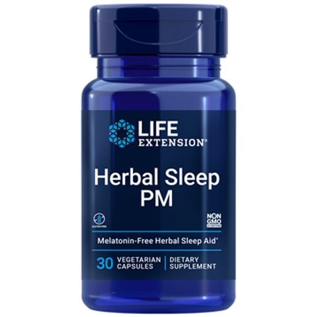 Life Extension Herbal Sleep PM 30 Veg Caps