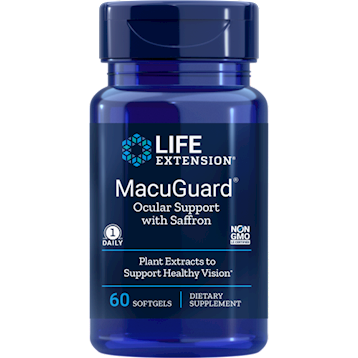 Life Extension MacuGuard Ocular Support 60 softgels