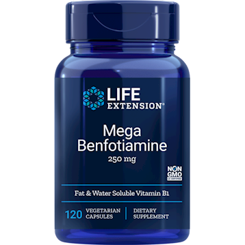 Life Extension Mega Benefotiamine 250mg 120 vcaps