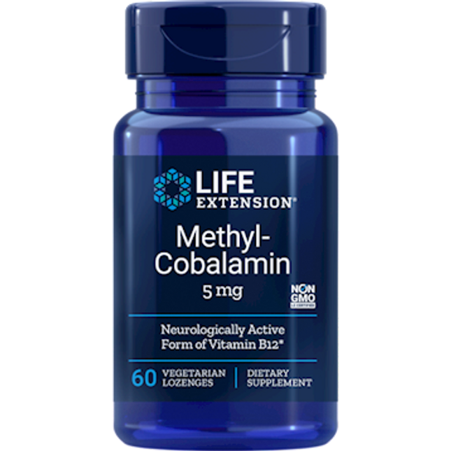 Life Extension Methylcobalamin 5mg 60 lozenges