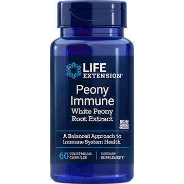 Life Extension Peony Immune 600 mg 60 vegcaps