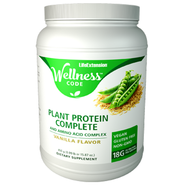 Life Extension Plant Protein Complete Van 15 servings