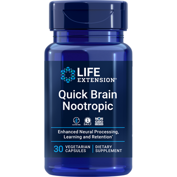 Life Extension Quick Brain Nootropic 30 vegcaps