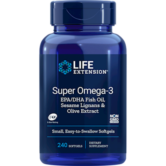 Life Extension Super Omega-3 EPA/DHA 240 softgels