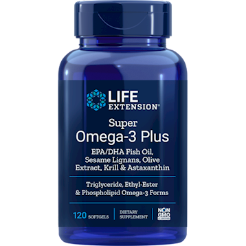Life Extension Super Omega with Krill 120 gels