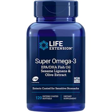 Life Extension Super Omega3 EPADHA 120 enteric softgels