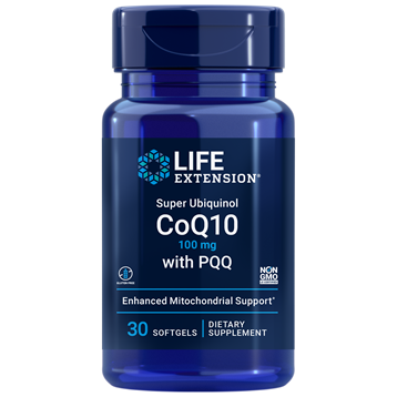 Life Extension Super Ubiquinol CoQ10 w/ PQQ 30 gels