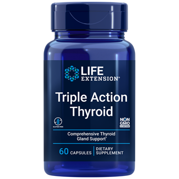 Life Extension Triple Action Thyroid 60 vegcaps