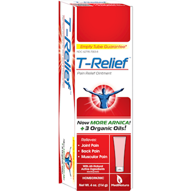 MediNatura T-Relief Pain Cream 4 oz