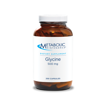 Metabolic Maintenance Glycine 500 mg 250 caps