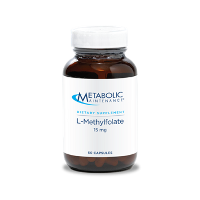 Metabolic Maintenance L-Methylfolate 15 mg 60 caps
