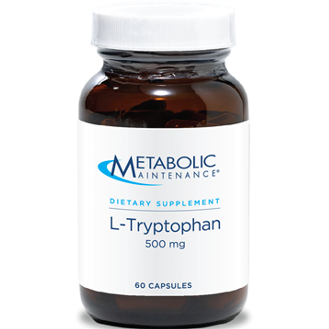 Metabolic Maintenance L-Tryptophan 500 mg 60 vcaps