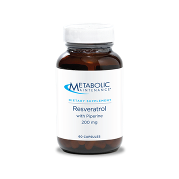 Metabolic Maintenance Resveratrol w/Piperine 60caps