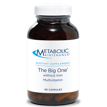 Metabolic Maintenance The Big One without Iron 100 vcaps