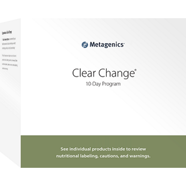Metagenics Clear Change 10 Day Detox Program with UltraClear Plus Vanilla