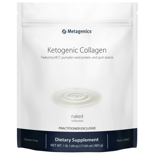 Metagenics Ketogenic Collagen Shake Naked - 14 servings