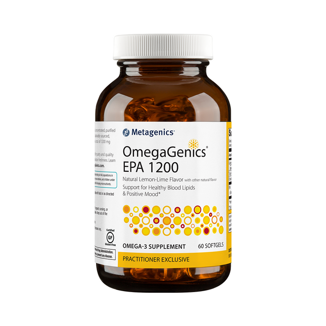 Metagenics OmegaGenics EPA 1200 Lemon Lime 60 SG