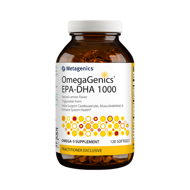 Metagenics OmegaGenics EPA-DHA 1000 Lemon 120 SG