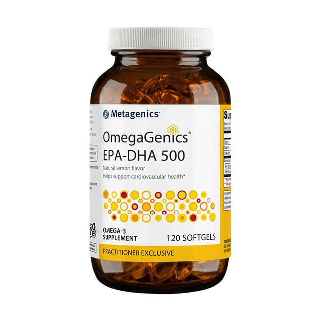 Metagenics OmegaGenics EPA-DHA 500 Enteric-Coated Lemon 120 SG