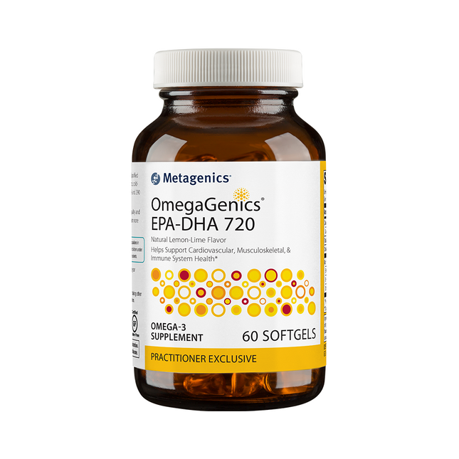 Metagenics OmegaGenics EPA-DHA 720 Lemon Lime 60 SG