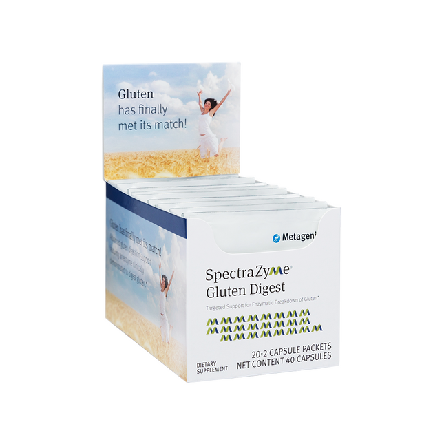 Metagenics SpectraZyme Gluten Digest 40 C - 20 packets per box