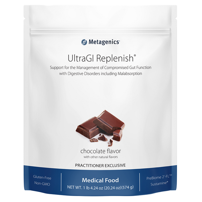 Metagenics UltraGI Replenish Chocolate - 14-serving pouch