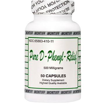 Montiff Pure D-Phenyl Relief 500 mg 50 caps