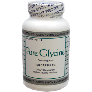 Montiff Pure Glycine 500 mg 100 caps