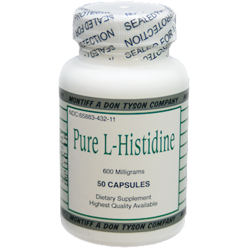 Montiff Pure L-Histidine 600 mg 50 caps