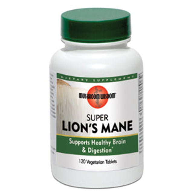 Mushroom Wisdom Super Lions Mane 120 vtabs