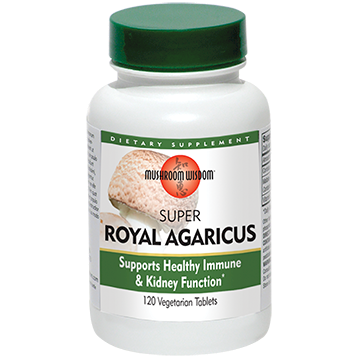 Mushroom Wisdom Super Royal Agaricus 120 vcplts